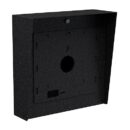 Pedestal Pro 1616HOU-BUT-01-CRS Intercom Housing, Black Steel, 16" x 16"