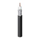 Belden 1694A 0071000 75 Ohms SDI Coax, RG-6, 18 AWG Solid BC Conductor, PE Insulation, Foil 95% Tinned Copper Braid Shield, PVC Jacket, CMR