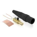 Leviton 16D23-UE Male Detachable Plug Taper 1 - Setscrew 2/ - 4/0