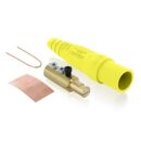 Leviton 16D24-TUY Male Detachable Plug, -Setscrew, 2/-4/0, 30-Pack, Yellow