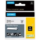 DYMO 1734524 1" Flexible Nylon Rhino Label Tape