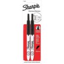 Sharpie 1735801 Markers, Retractable, Ultra Fine, Black, 2-Pack