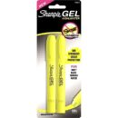 Sharpie 1780473 Gel Highlighters, Fluorescent Yellow, 2-Pack
