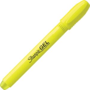Sharpie 1780478 Gel Highlighter, Fluorescent Yellow