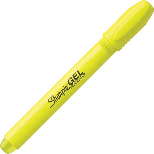 Sharpie 1780478 Gel Highlighter, Fluorescent Yellow