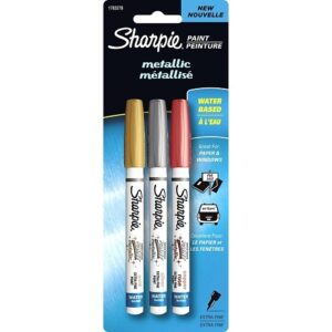 Sharpie 1783278 Water-Based Paint Metallic Candela Assorted Metal