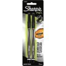 Sharpie 1783834 Pen Medium Point, 0.8mm, Black, 2-Pack