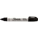 Sharpie 1794229 Durable Metal Barrel Permanent Marker, Medium Bullet Tip, Black