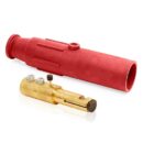 Leviton 17D22-SR 17 Series Male Plug, 350-500 MCM, Red