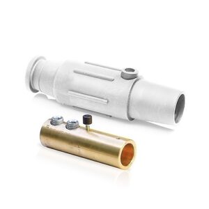 Leviton 17D24-SW Connectors, 17 Series Female Plug, 350-500, White