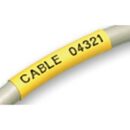 DYMO 18058 Rhino Heat Shrink Tubing, 19mm, Yellow, Black Text