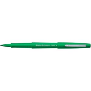 Paper Mate 1806702 Flair Porous-Point Pen Medium Point 0.7 mm Green Barrel, Green