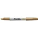 Sharpie 1835559 Metallic Permanent Markers, Gold, Silver, 4-Pack