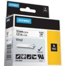 DYMO 18444 Rhino Industrial Vinyl Labels Printers 1/2" 18', Black Print on White