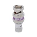 Belden 1855ABHD1 BNC Connector, Mini RG-59, 6GHz, HD, Violet, 1-Piece