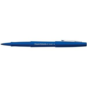 Paper Mate 1865460 Flair Felt Tip Pen, Bue