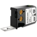 DYMO 1868702 XTL Label Maker, 1x2" 25x51mm Black/White Die Tape