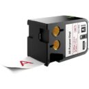 DYMO 1868759 XTL 1.5" 41MM Red/White Vinyl Continuous Tape Label Maker