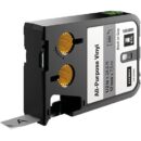 DYMO 1868801 XTL All-Purpose Vinyl Label Maker, 0.5"es (12 mm), Black and Gray