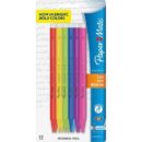 Paper Mate 1898483 SharpWriter Mechanical Pencil, 0.7mm, #2 Medium Lead, Assorted Colors, 12-Pack