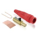 Leviton 18D24-UR Wetguard Receptacle, Single, 4-Pole, 5-Wire, 3-Phase, L21-20, 20A, 120/208V