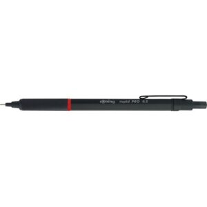 Rotring 1904258 Rapid Pro Mechanical Pencil, 0.50mm, Black
