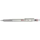 Rotring 1904444 600 Silver Mechanical Pencil 0.7mm, Silver