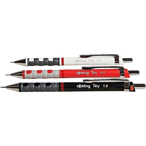 Rotring 1904695 Tikky Mechanical Pencil, 0.5mm, Black