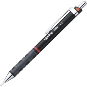 Rotring 1904697 Tikky Mechanical Pencil, 1mm, Black