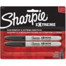 Sharpie 1919845 Extreme Permanent Markers, Fine Point, Black, 2-Pack