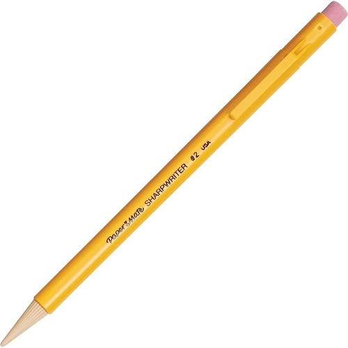 Paper Mate 1921221 Sharpwriter Mechanical Pencil Value Pack, 0.7 mm, HB #2, Black Lead, Classic Yellow Barrel, 36-Pack