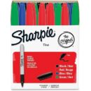 Sharpie 1921559 Fine Tip Permanent Marker Value Pack, Fine Bullet Tip, Assorted Colors, 36-Pack