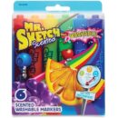 Mr. Sketch 1924009 Scented Watercolor Marker Penny Candy Set, Broad Chisel Tip, Assorted Penny Candy Colors, 6-Pack