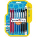Paper Mate 1945918 InkJoy 300RT Retractable Ballpoint Pens, Medium Point, 1mm, Black,Red and Blue Ink, 8-Pack