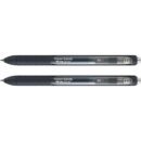 Paper Mate 1951634 InkJoy Retractable Gel Pens, Medium Point, 0.7mm, Black, Blue Barrel, 2-Pack