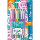 Paper Mate 1982365 Flair Felt Tip Pens, Medium Point, 0.7mm, Candy Pop, 6-Pack