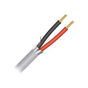 Paige 1S18021B1 18-2 Shielded Cable OAS CM, 1000' Box, Gray