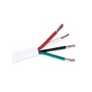 Paige 1U18042B5 18/4 Stranded Cable, BC, Type CM, UL 1581, 500' (152.4m), Box, White
