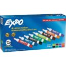 Expo 2003995 Low-Odor Dry Erase Marker Office Value Pack, Broad Chisel Tip, Assorted Colors, 192-Pack
