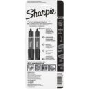Sharpie 2018330 PRO Chisel Medium Point Permanent Marker, Black, 2-Pack