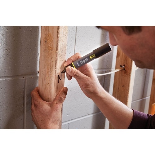 Sharpie 2018333 PRO Permanent Markers, Chisel Tip, Black, 2-Pack