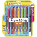 Paper Mate 2023009 InkJoy 600ST Gel Pens, Capped, Medium Point, 0.7mm, Fashion Assorted Colors, 14-Pack
