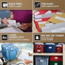 DYMO 2050768 Label Maker, DYLW-1/8 X 3-1/2 WHTADR 350C
