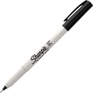 Sharpie 2082960 Permanent Markers, Ultra Fine Point, Black, 36-Pack