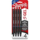 Sharpie 2096172 S-Gel, Medium Point, 07.mm, Blue, 4-Pack