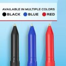 Paper Mate 2096478 Write Bros Ballpoint Pens, Medium Point, 1.0mm, Blue, 120-Pack
