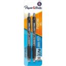 Paper Mate 2096535 Profile Retractable Gel Pens, Medium Point, 0.7mm, Black, 2-Pack