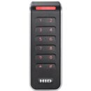 HID 20KNKS-00-000000 Signo 20K Keypad Mullion Pigtail Reader, 125 kHz, 13.56 MHz and 2.4 GHz, OSDP/Wiegand, Mobile Ready, Pigtail, Standard and Configuration, Black with Silver Trim