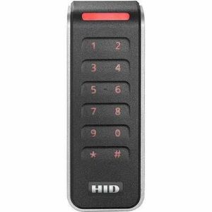 HID 20KTKS-T2-000000 Signo 20K Mullion Keypad Reader, 13.56mHz Profile, OSDP/Wiegand, Terminal, Mobile Ready, Black with Silver Trim