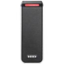 HID 20NKS-T1-000000 Signo 20 Mullion Pigtail Reader with Seos Profile, Black with Silver Trim